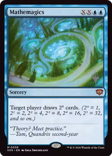 Mathemagics (58), Promo Pack: Secrets of Strixhaven — Magic card price