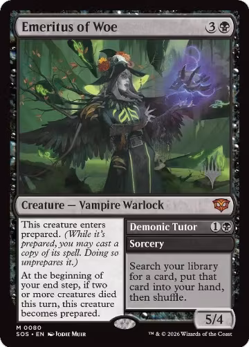Emeritus of Woe (80) — card price