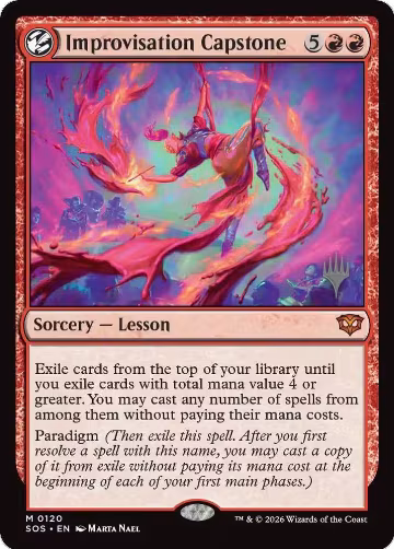 Improvisation Capstone (120), Promo Pack: Secrets of Strixhaven — Magic card price