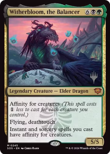 Witherbloom, the Balancer (245), Promo Pack: Secrets of Strixhaven — Magic card price
