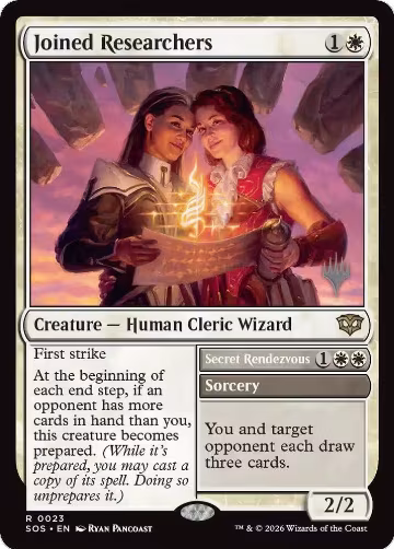 Joined Researchers (23), Promo Pack: Secrets of Strixhaven — Magic card price