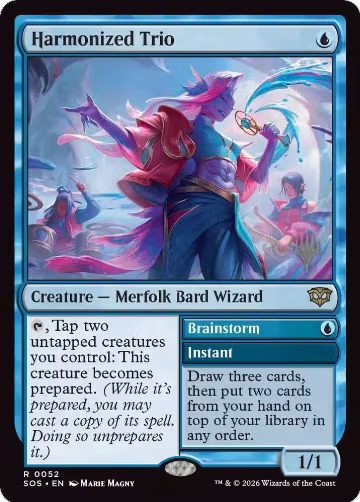 Harmonized Trio (52), Promo Pack: Secrets of Strixhaven — Magic card price