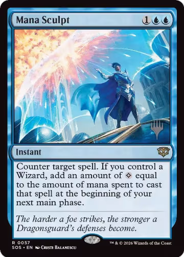Mana Sculpt (57), Promo Pack: Secrets of Strixhaven — Magic card price