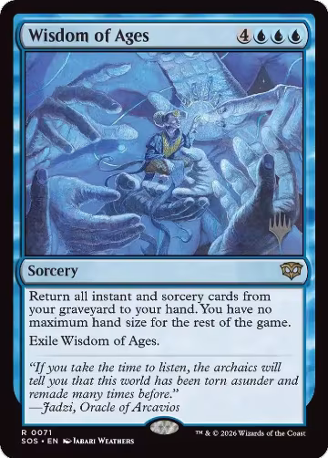 Wisdom of Ages (71), Promo Pack: Secrets of Strixhaven — Magic card price