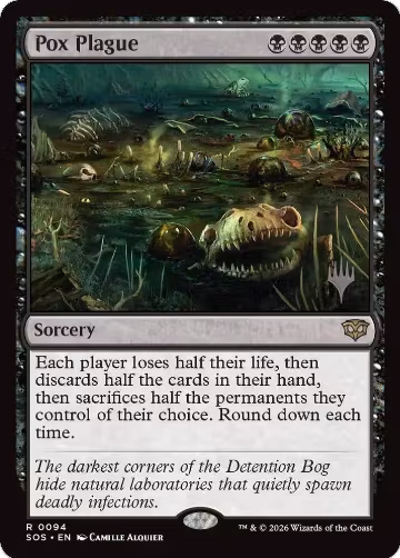 Pox Plague (94), Promo Pack: Secrets of Strixhaven — Magic card price