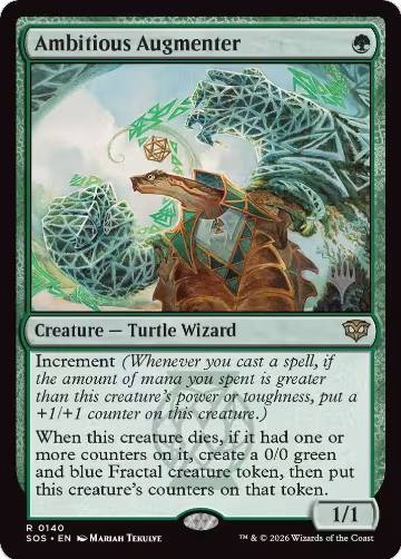 Ambitious Augmenter (140), Promo Pack: Secrets of Strixhaven — Magic card price