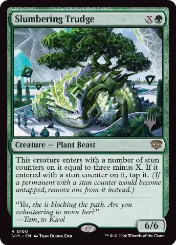 Slumbering Trudge (160), Promo Pack: Secrets of Strixhaven — Magic card price