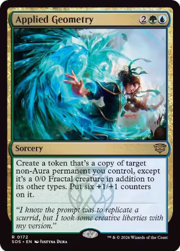 Applied Geometry (172), Promo Pack: Secrets of Strixhaven — Magic card price