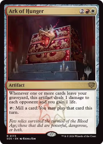Ark of Hunger (173), Promo Pack: Secrets of Strixhaven — Magic card price