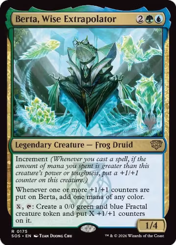 Berta, Wise Extrapolator (175), Promo Pack: Secrets of Strixhaven — Magic card price