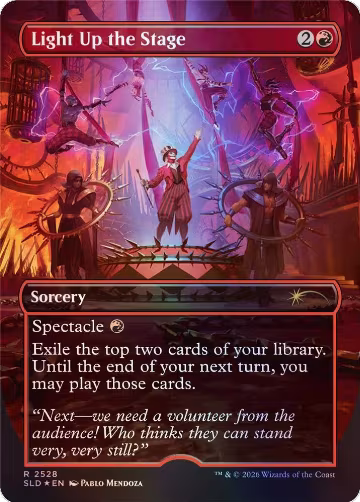 Light Up the Stage (2528), Secret Lair Drop Series — Magic card price