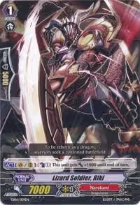 Lizard Soldier, Riki (TD06/009EN), Trial Deck 6: Resonance of Thunder Dragon — Vanguard card price
