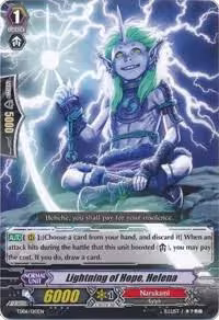 Lightning of Hope, Helena (TD06/010EN), Trial Deck 6: Resonance of Thunder Dragon — Vanguard card price