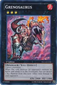 Grenosaurus (YS13-ENV08), Super Starter: V for Victory Power-Up Pack — Yu-Gi-Oh! card price