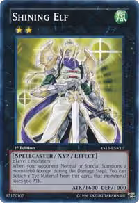 Shining Elf (YS13-ENV10), Super Starter: V for Victory Power-Up Pack — Yu-Gi-Oh! card price