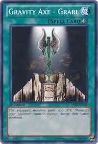 Gravity Axe - Grarl (BP02-EN143), Battle Pack 2: War of the Giants — Yu-Gi-Oh! card price