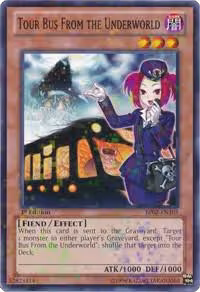 Tour Bus From the Underworld (Mosaic Rare) (BP02-EN105), Battle Pack 2: War of the Giants — Yu-Gi-Oh! card price