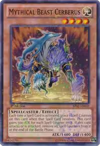 Mythical Beast Cerberus (Mosaic Rare) (BP02-EN042), Battle Pack 2: War of the Giants — Yu-Gi-Oh! card price