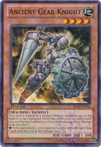 Ancient Gear Knight (Mosaic Rare) (BP02-EN056), Battle Pack 2: War of the Giants — Yu-Gi-Oh! card price