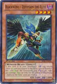 Blackwing - Zephyros the Elite (Mosaic Rare) (BP02-EN098), Battle Pack 2: War of the Giants — Yu-Gi-Oh! card price