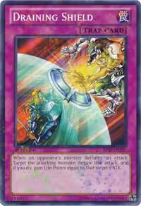 Draining Shield (Mosaic Rare) (BP02-EN181), Battle Pack 2: War of the Giants — Yu-Gi-Oh! card price