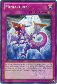 Miniaturize (Mosaic Rare) (BP02-EN195), Battle Pack 2: War of the Giants — Yu-Gi-Oh! card price