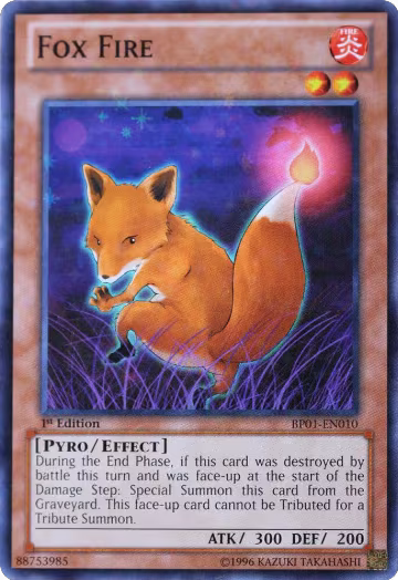 Fox Fire (Starfoil) (BP01-EN010), Battle Pack: Epic Dawn — Yu-Gi-Oh! card price