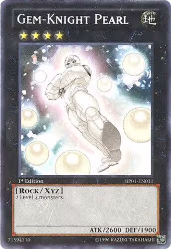Gem-Knight Pearl (Starfoil) (BP01-EN031), Battle Pack: Epic Dawn — Yu-Gi-Oh! card price