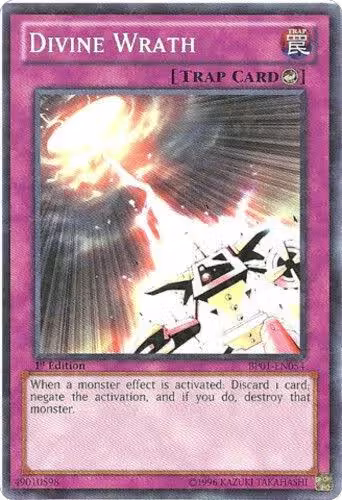 Divine Wrath (Starfoil) (BP01-EN054), Battle Pack: Epic Dawn — Yu-Gi-Oh! card price