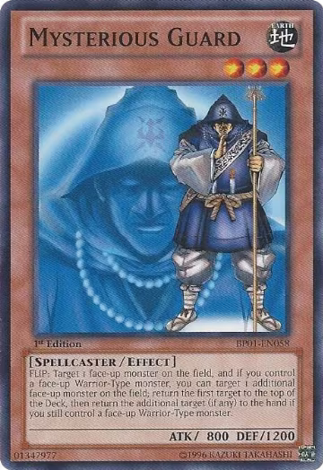 Mysterious Guard (Starfoil) (BP01-EN058), Battle Pack: Epic Dawn — Yu-Gi-Oh! card price