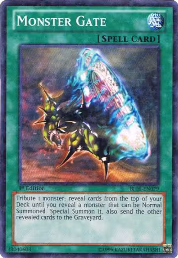 Monster Gate (Starfoil) (BP01-EN079), Battle Pack: Epic Dawn — Yu-Gi-Oh! card price