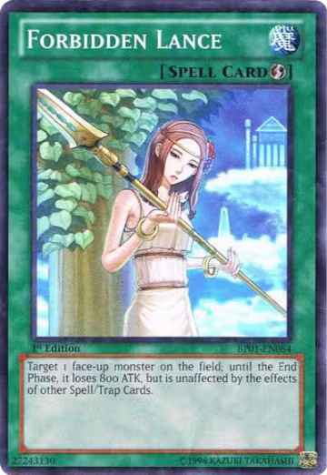 Forbidden Lance (Starfoil) (BP01-EN084), Battle Pack: Epic Dawn — Yu-Gi-Oh! card price