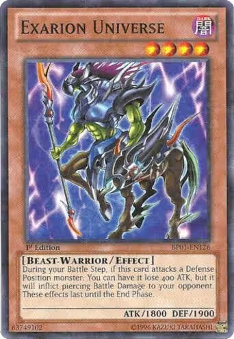 Exarion Universe (Starfoil) (BP01-EN126), Battle Pack: Epic Dawn — Yu-Gi-Oh! card price
