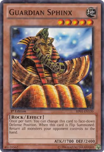 Guardian Sphinx (Starfoil) (BP01-EN130), Battle Pack: Epic Dawn — Yu-Gi-Oh! card price
