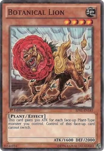 Botanical Lion (Starfoil) (BP01-EN145), Battle Pack: Epic Dawn — Yu-Gi-Oh! card price