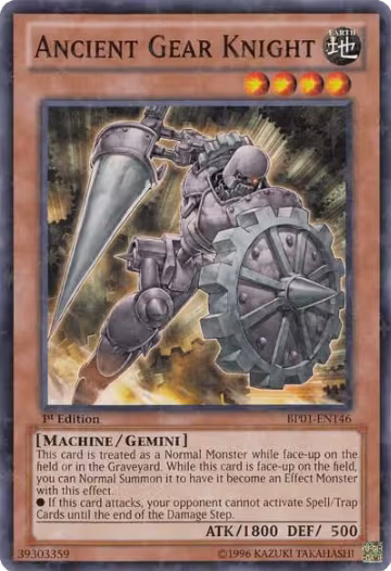 Ancient Gear Knight (Starfoil) (BP01-EN146), Battle Pack: Epic Dawn — Yu-Gi-Oh! card price