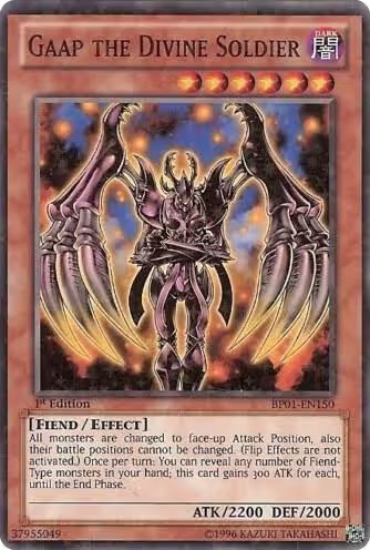Gaap the Divine Soldier (Starfoil) (BP01-EN150), Battle Pack: Epic Dawn — Yu-Gi-Oh! card price