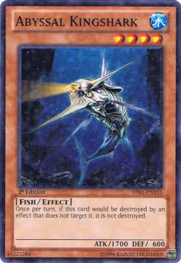 Abyssal Kingshark (Starfoil) (BP01-EN155), Battle Pack: Epic Dawn — Yu-Gi-Oh! card price