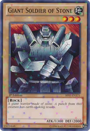 Giant Soldier of Stone (Starfoil) (BP01-EN171), Battle Pack: Epic Dawn — Yu-Gi-Oh! card price