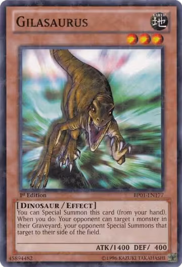 Gilasaurus (Starfoil) (BP01-EN177), Battle Pack: Epic Dawn — Yu-Gi-Oh! card price
