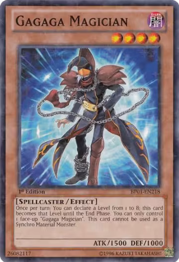 Gagaga Magician (Starfoil) (BP01-EN218), Battle Pack: Epic Dawn — Yu-Gi-Oh! card price