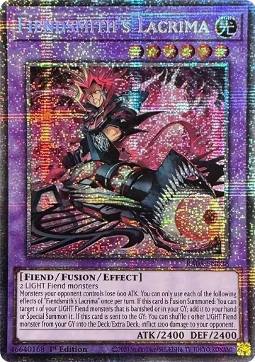 Fiendsmith's Lacrima (Starlight Rare) (RA05-EN038), Rarity Collection 5 — Yu-Gi-Oh! card price