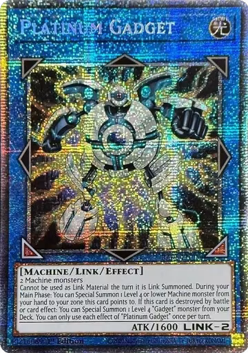 Platinum Gadget (Starlight Rare) (RA05-EN054), Rarity Collection 5 — Yu-Gi-Oh! card price