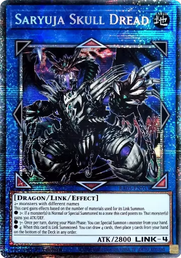 Saryuja Skull Dread (Starlight Rare) (RA05-EN053), Rarity Collection 5 — Yu-Gi-Oh! card price