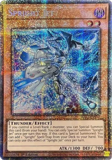 Spright Jet (Starlight Rare) (RA05-EN022), Rarity Collection 5 — Yu-Gi-Oh! card price