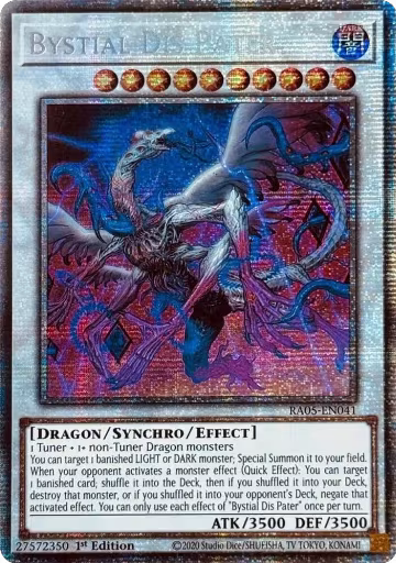 Bystial Dis Pater (Starlight Rare) (RA05-EN041), Rarity Collection 5 — Yu-Gi-Oh! card price