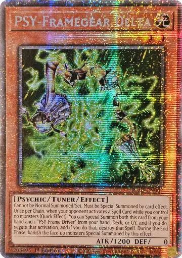 PSY-Framegear Delta (Starlight Rare) (RA05-EN007), Rarity Collection 5 — Yu-Gi-Oh! card price