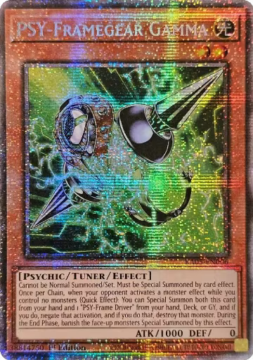 PSY-Framegear Gamma (Starlight Rare) (RA05-EN006), Rarity Collection 5 — Yu-Gi-Oh! card price