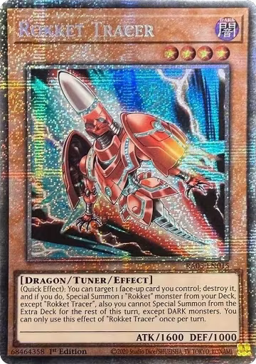 Rokket Tracer (Starlight Rare) (RA05-EN015), Rarity Collection 5 — Yu-Gi-Oh! card price