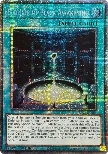Eldlixir of Black Awakening (Starlight Rare) (RA05-EN065), Rarity Collection 5 — Yu-Gi-Oh! card price